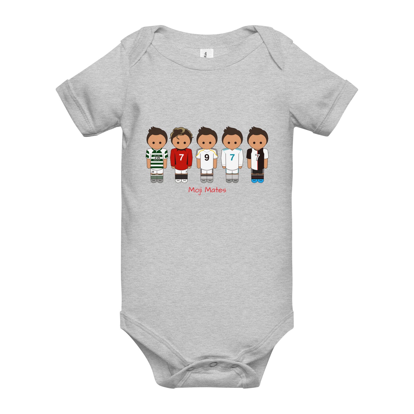 Ronaldo Mash Up Moji Mates Baby short sleeve one piece