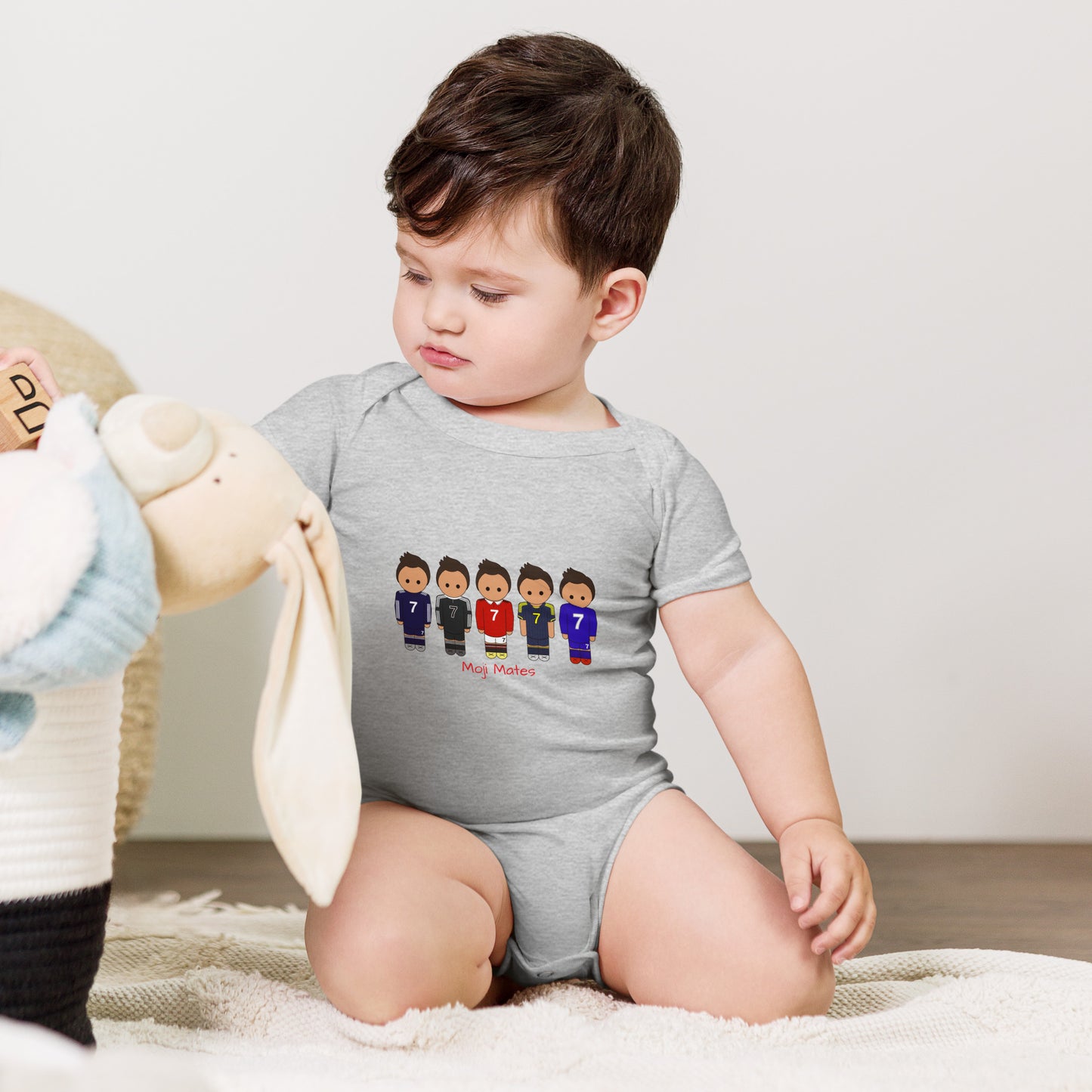 Ronaldo United-Real Madrid Baby short sleeve one piece