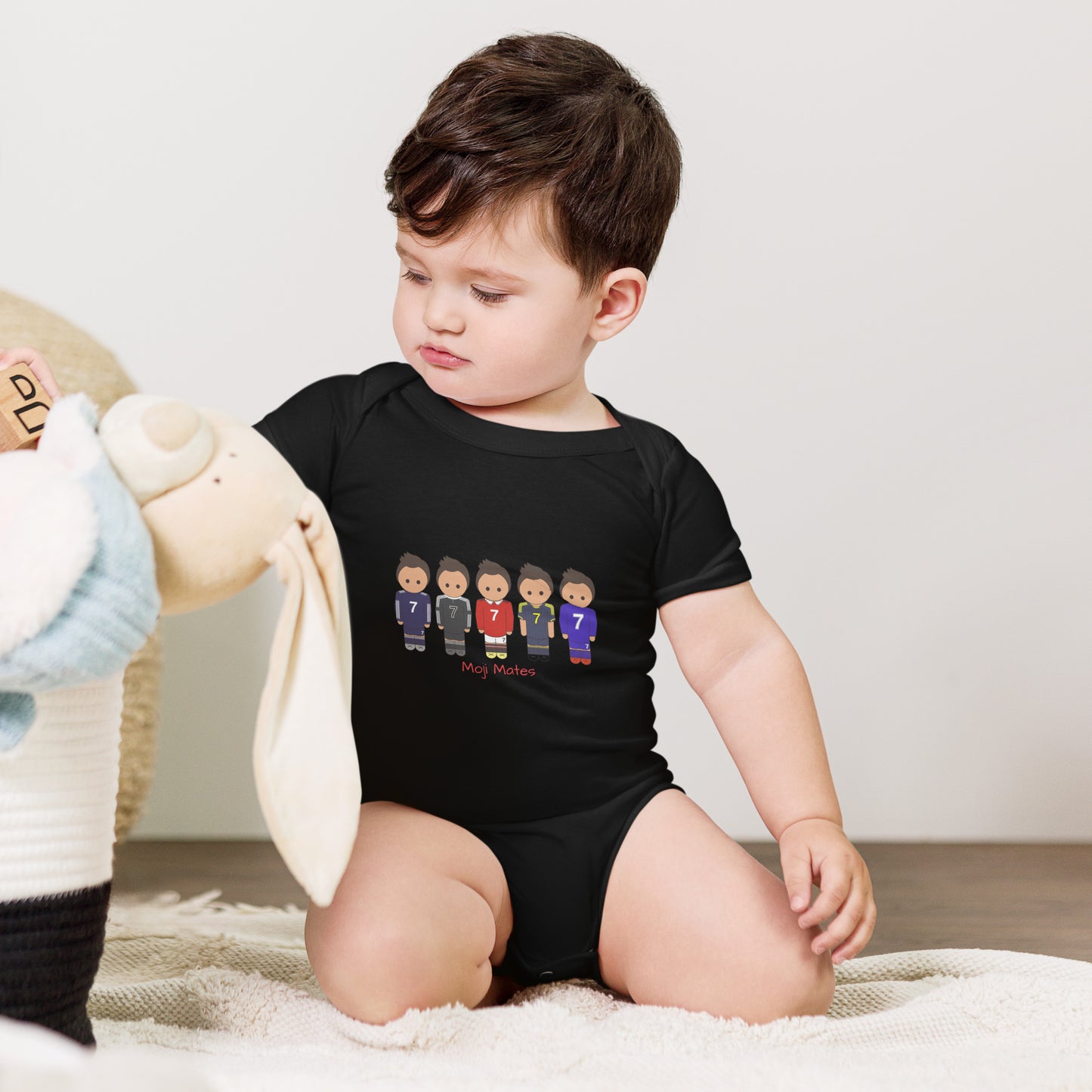 Ronaldo United-Real Madrid Baby short sleeve one piece