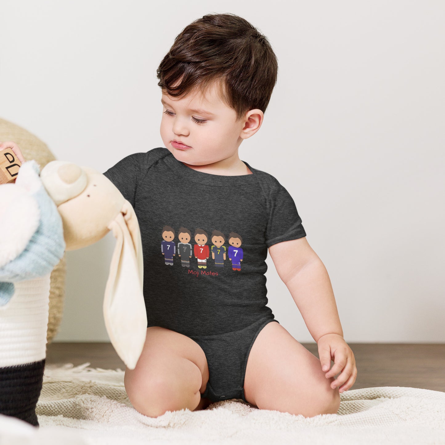 Ronaldo United-Real Madrid Baby short sleeve one piece