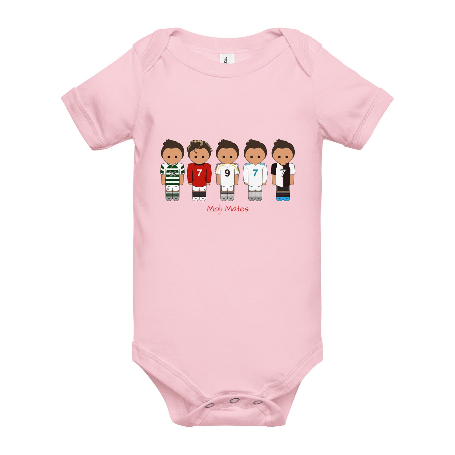 Ronaldo Mash Up Moji Mates Baby short sleeve one piece