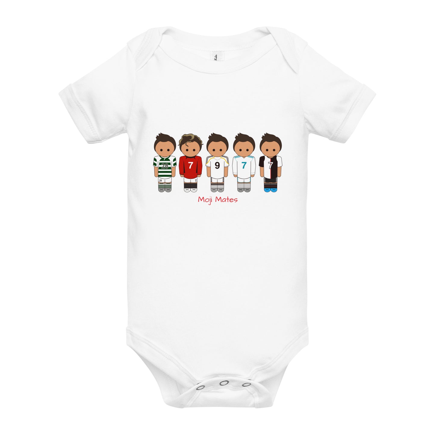 Ronaldo Mash Up Moji Mates Baby short sleeve one piece