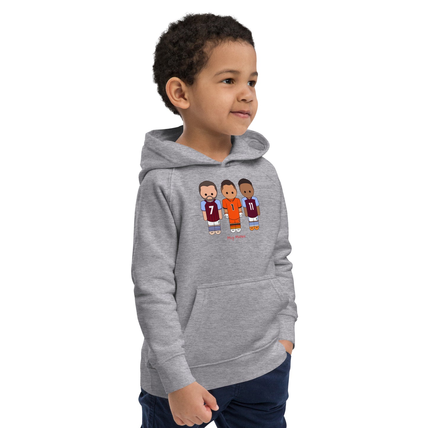 Aston Villa Martinez-Watkins-McGinn Kids eco hoodie