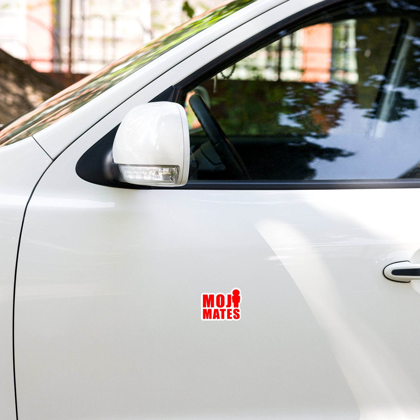 Moji Mates Logo Bubble-free stickers