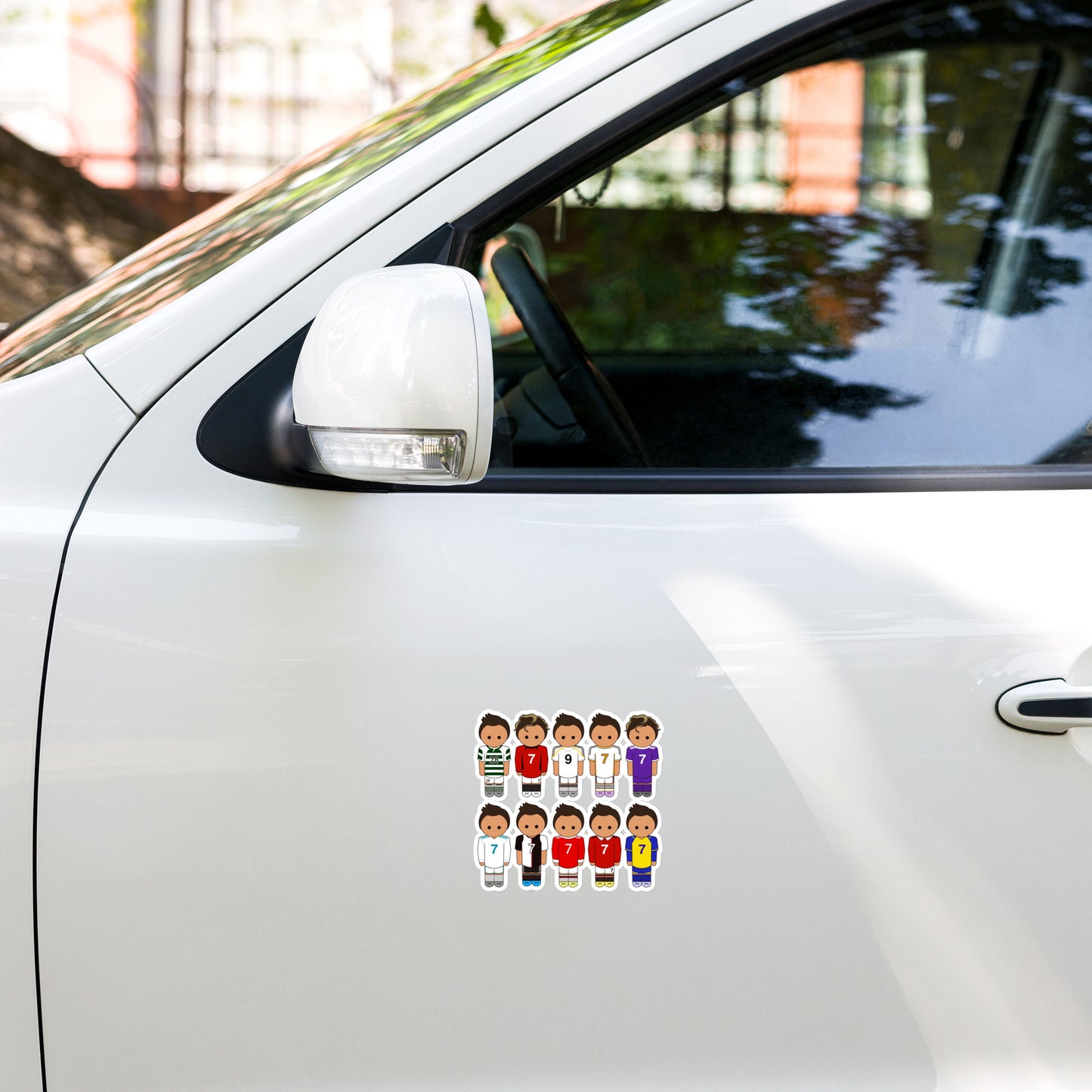 CR ALL CLUBS Bubble-free stickers