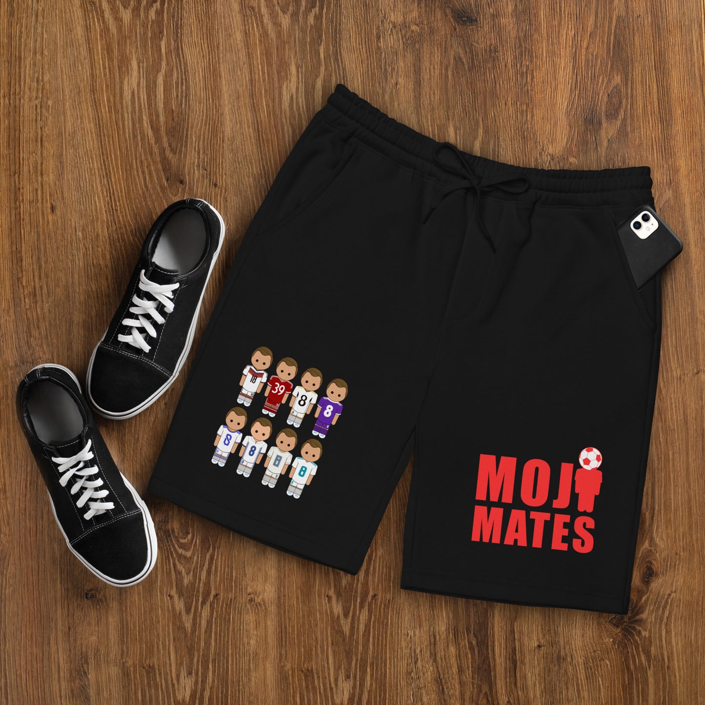 Kroos Collage Men's fleece shorts