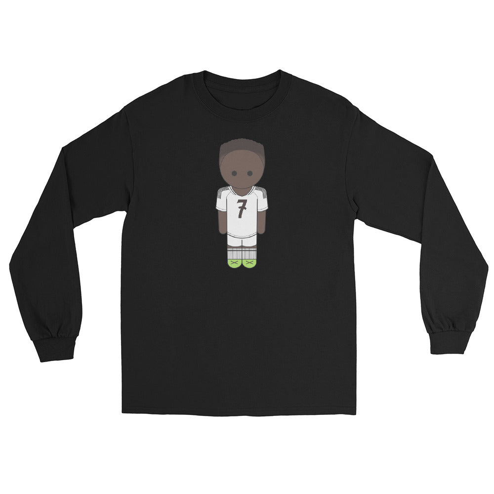 Vini White Men’s Long Sleeve Shirt