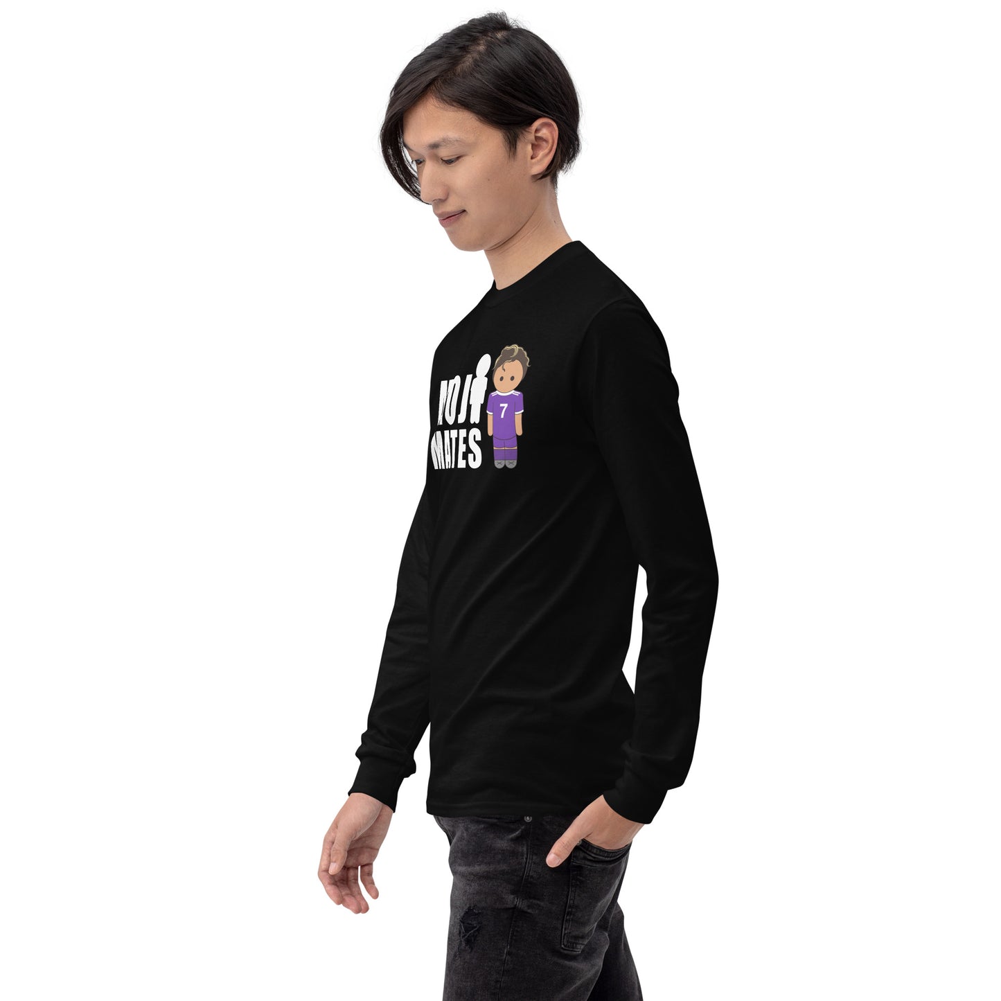 Moji Mates Ronaldo Solo Men’s Long Sleeve Shirt