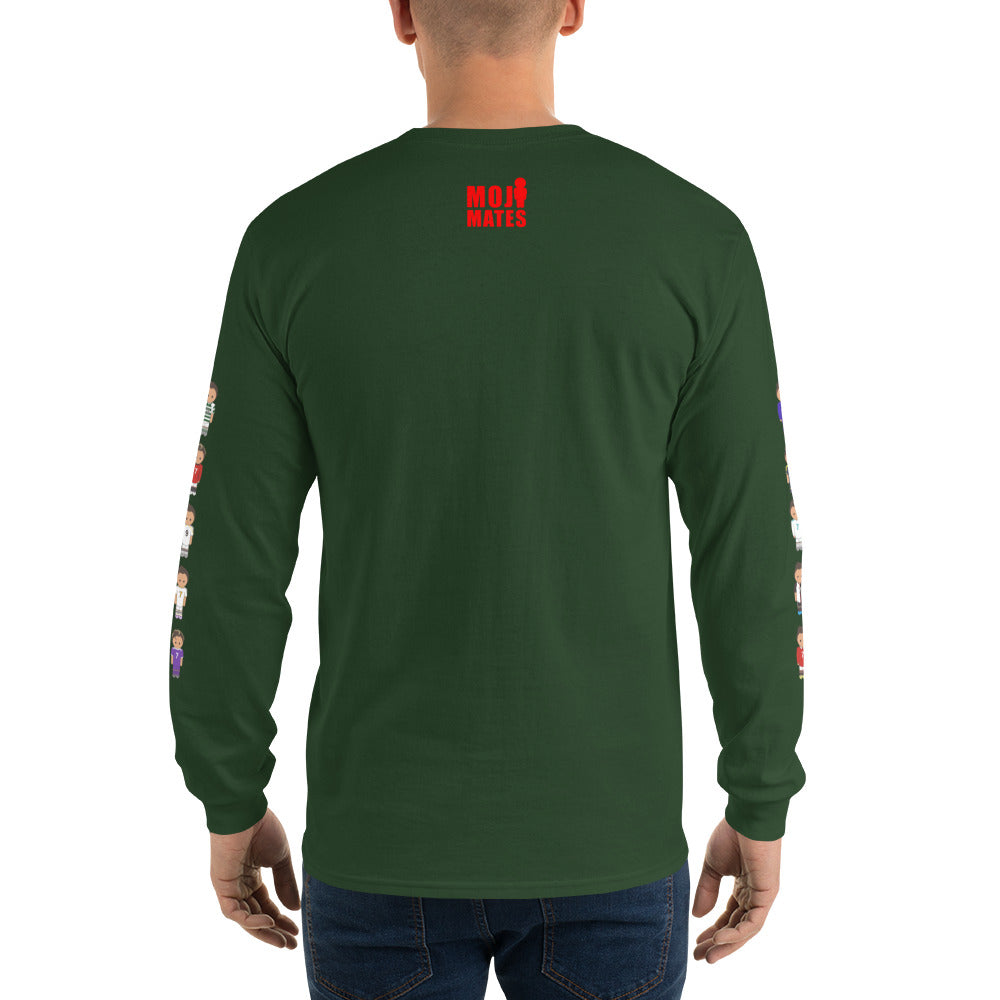 Ronaldo down the sleeves Men’s Long Sleeve Shirt