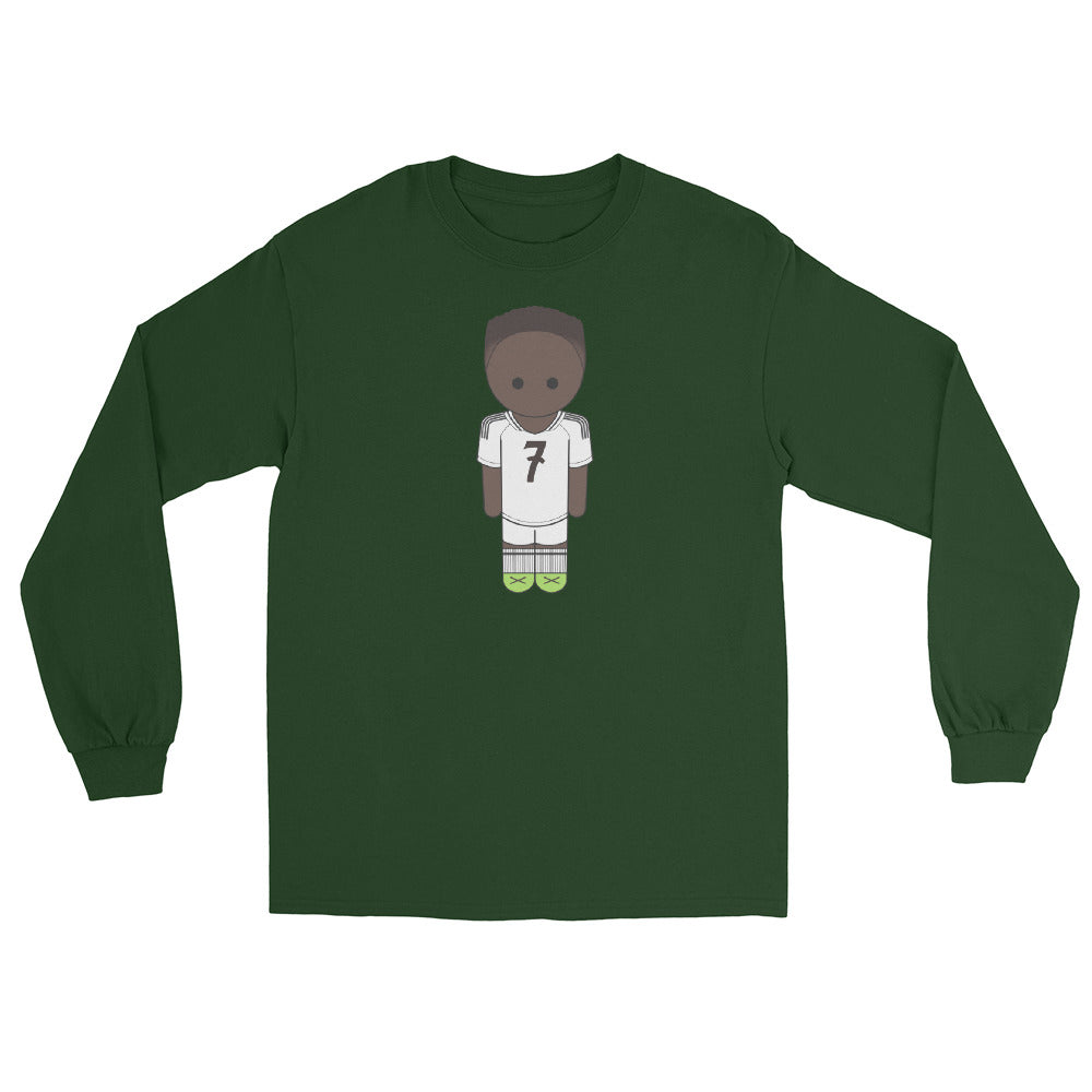 Vini White Men’s Long Sleeve Shirt