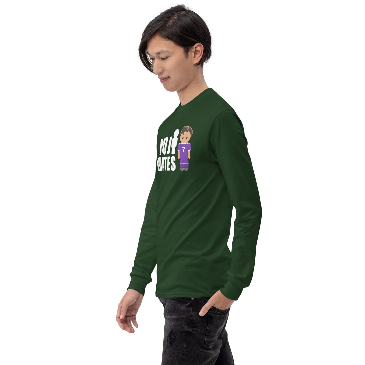 Moji Mates Ronaldo Solo Men’s Long Sleeve Shirt