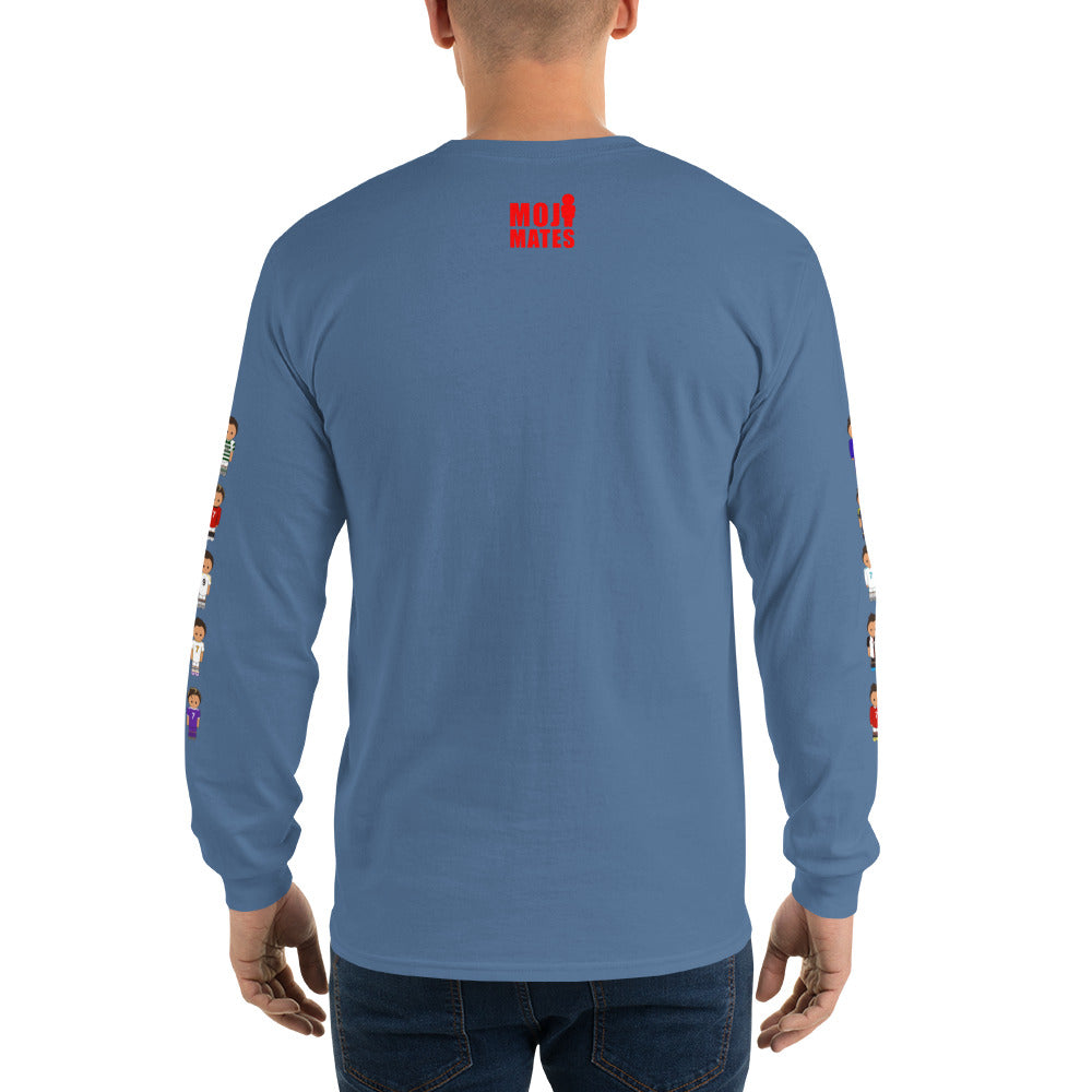 Ronaldo down the sleeves Men’s Long Sleeve Shirt