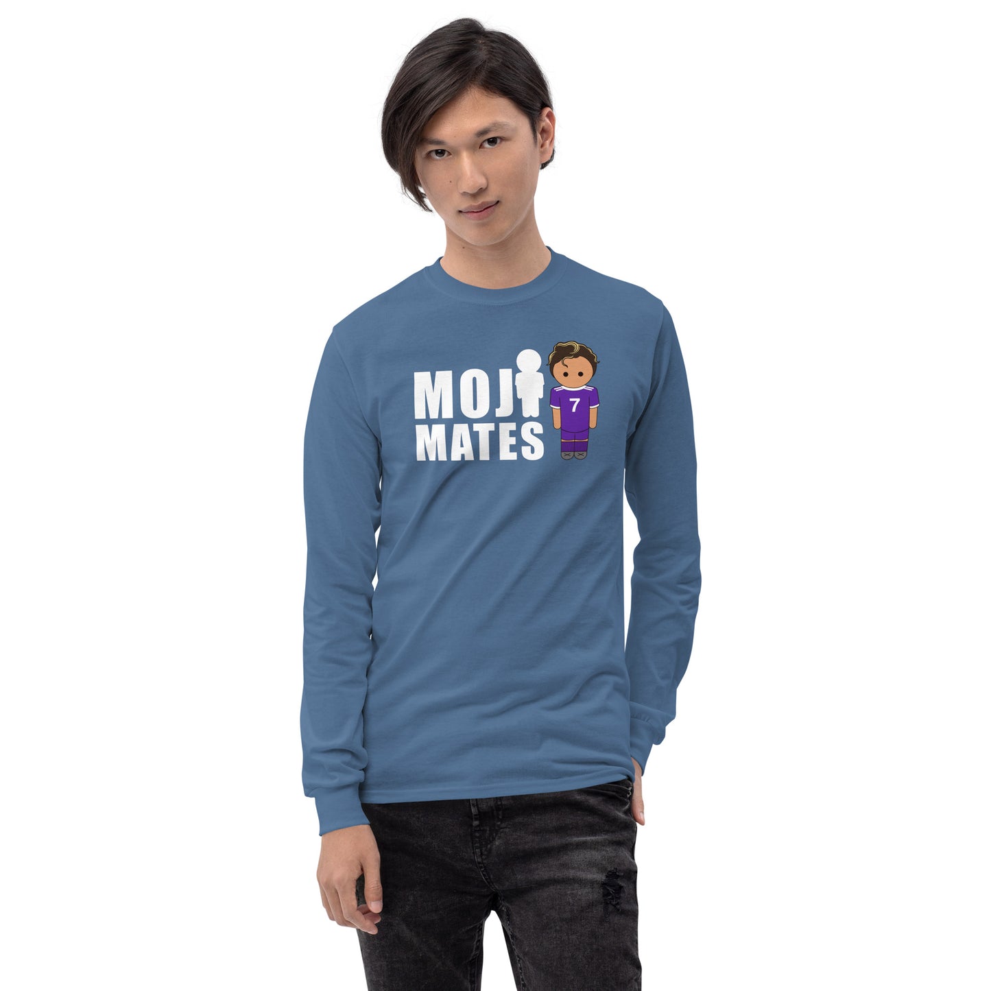 Moji Mates Ronaldo Solo Men’s Long Sleeve Shirt