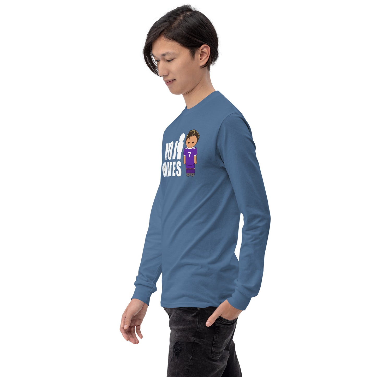 Moji Mates Ronaldo Solo Men’s Long Sleeve Shirt