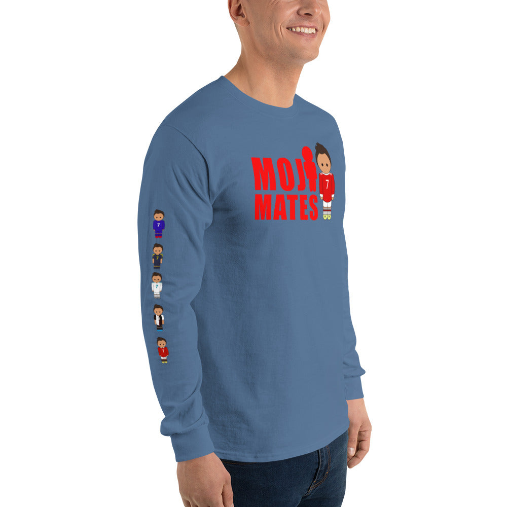 Ronaldo down the sleeves Men’s Long Sleeve Shirt