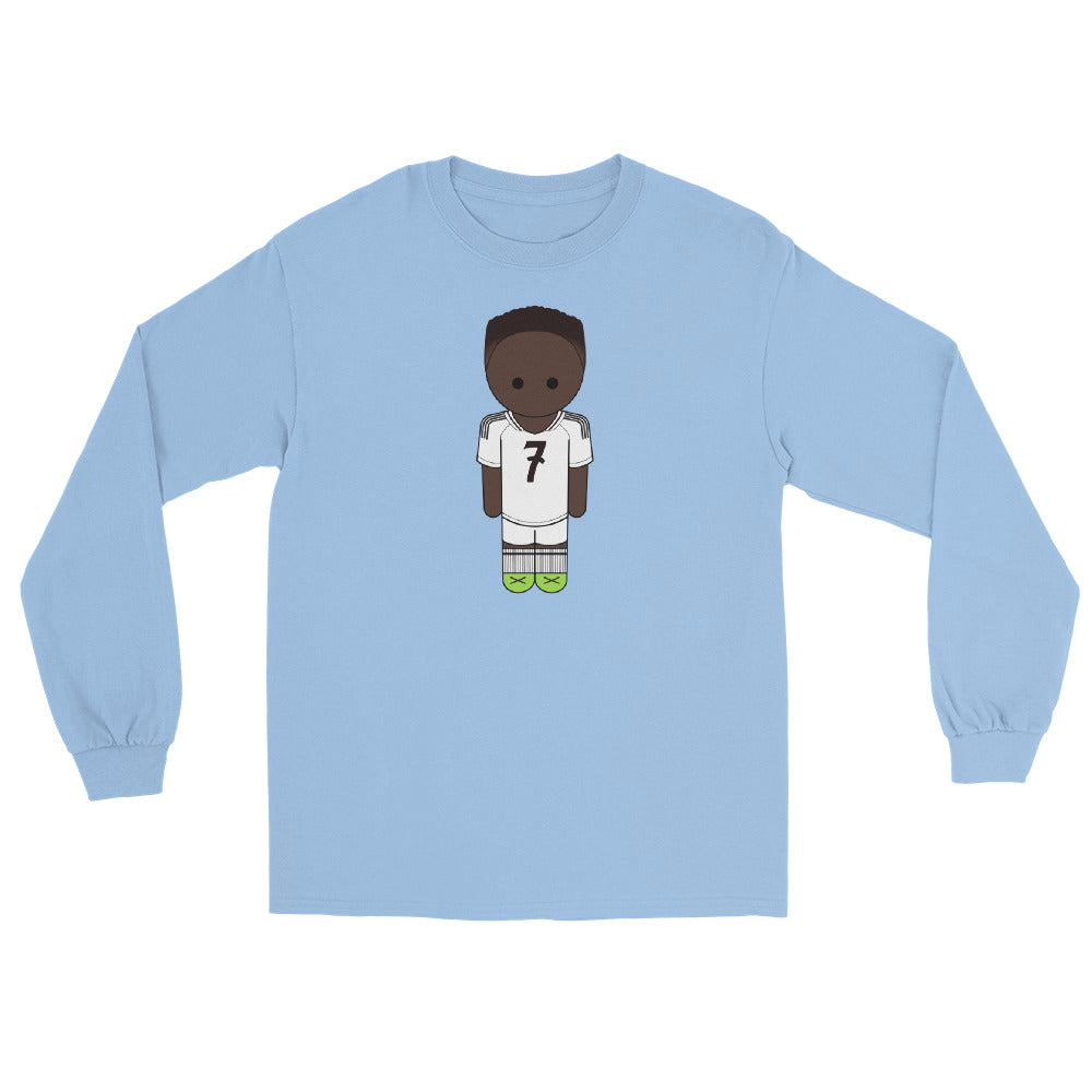Vini White Men’s Long Sleeve Shirt