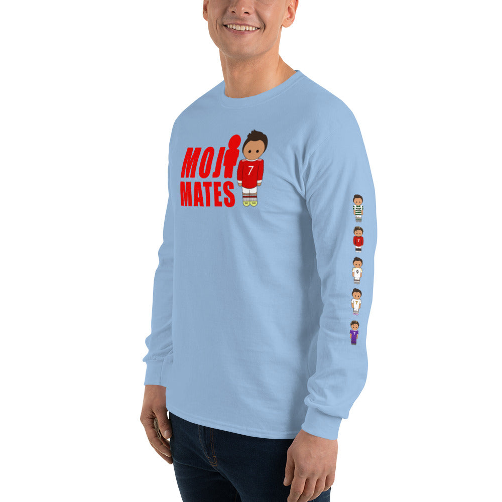 Ronaldo down the sleeves Men’s Long Sleeve Shirt