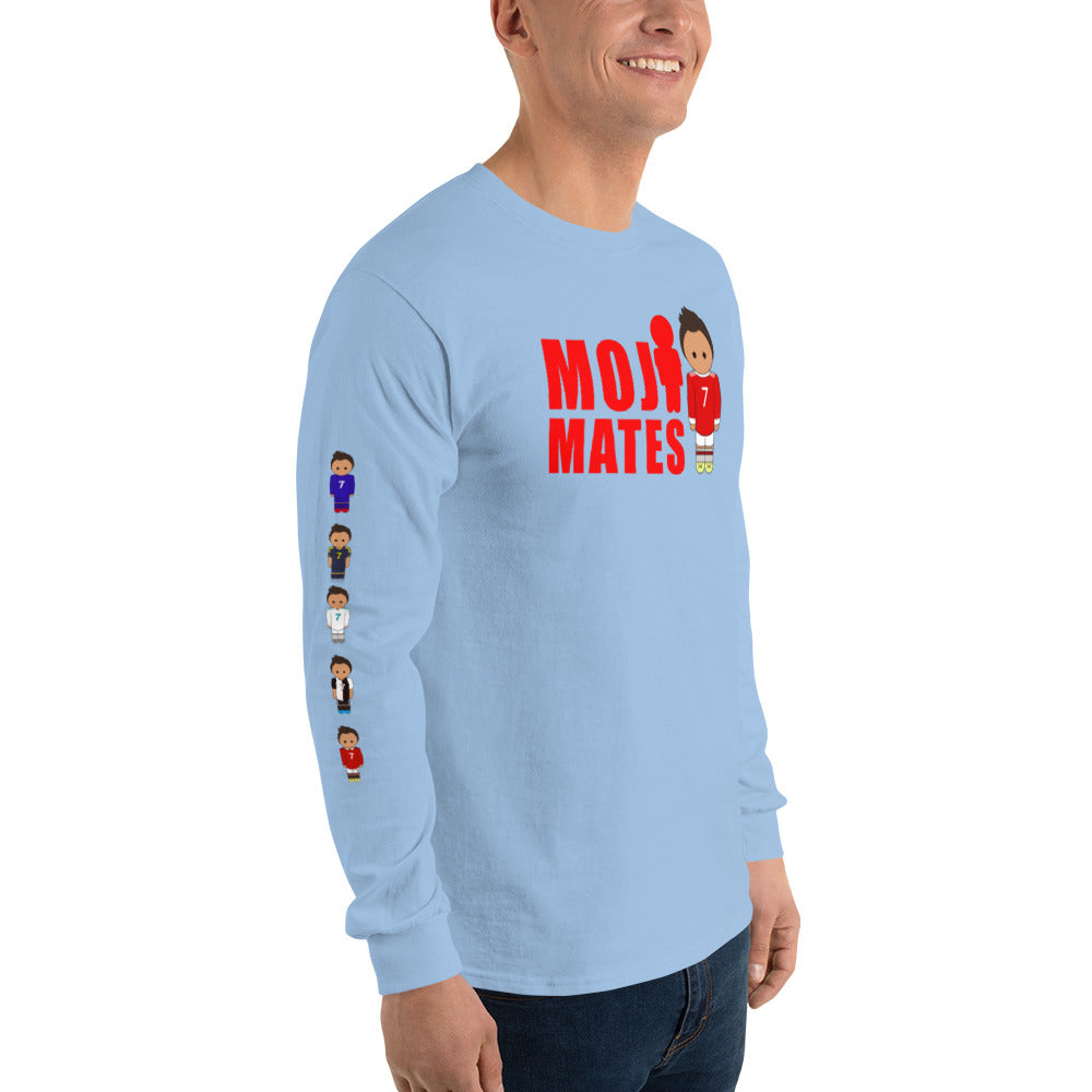 Ronaldo down the sleeves Men’s Long Sleeve Shirt