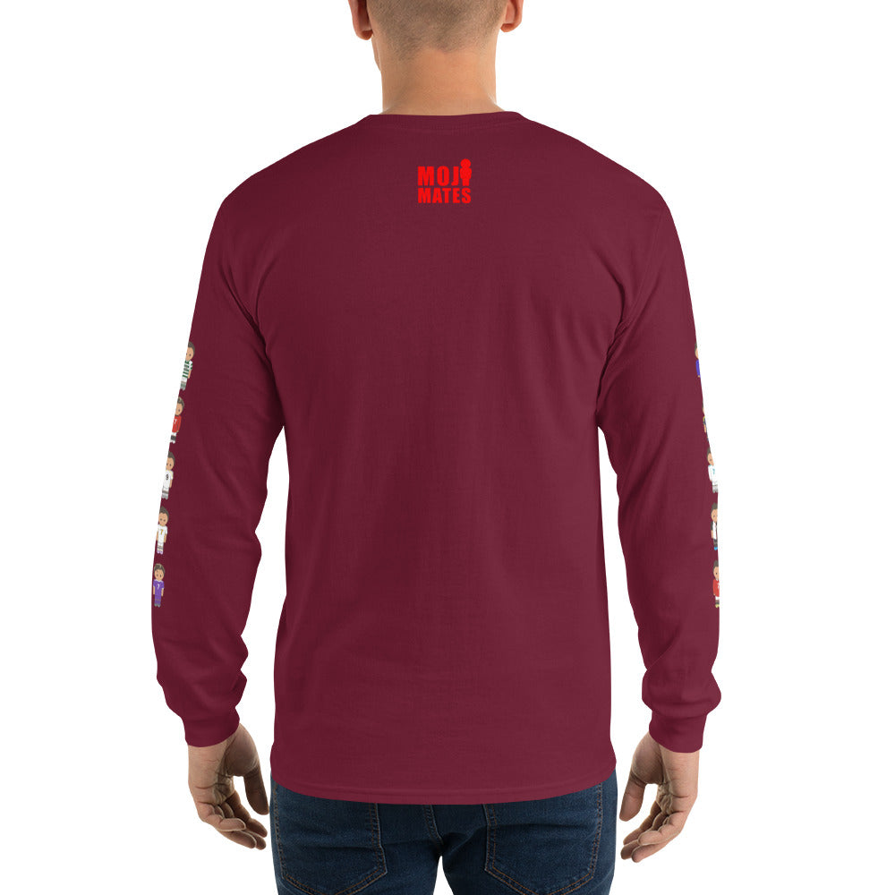 Ronaldo down the sleeves Men’s Long Sleeve Shirt