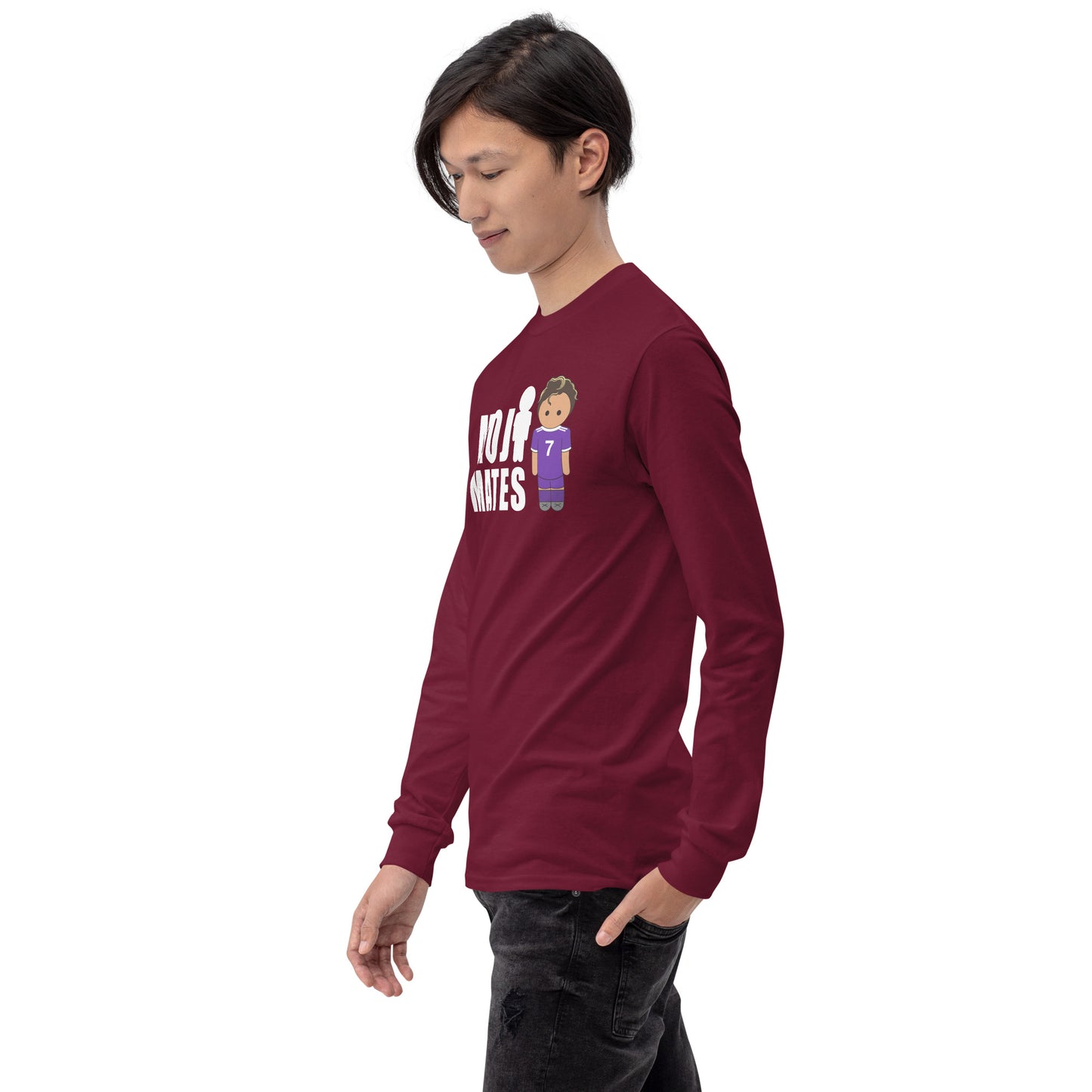 Moji Mates Ronaldo Solo Men’s Long Sleeve Shirt