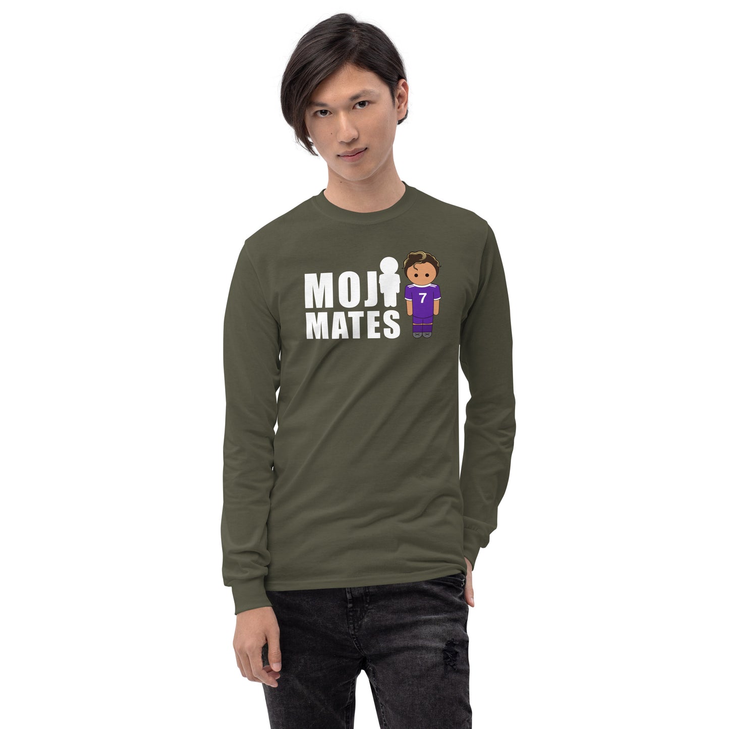Moji Mates Ronaldo Solo Men’s Long Sleeve Shirt
