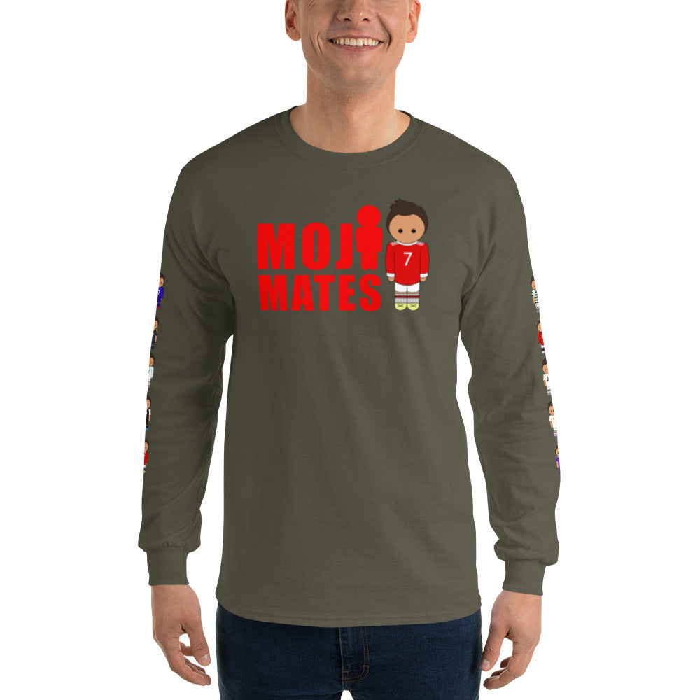 Ronaldo down the sleeves Men’s Long Sleeve Shirt