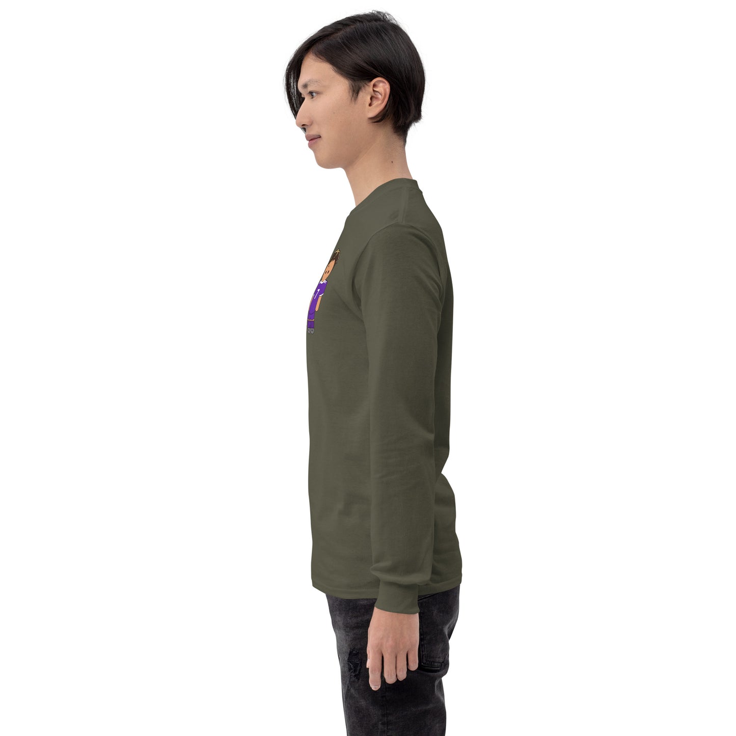 Moji Mates Ronaldo Solo Men’s Long Sleeve Shirt