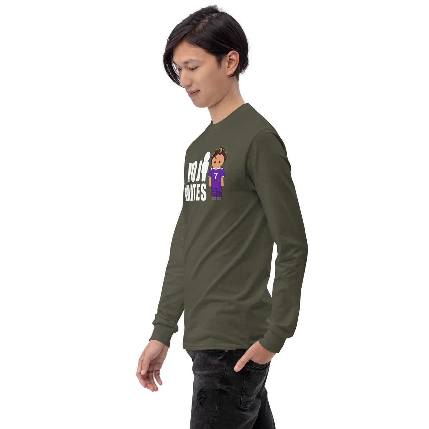 Moji Mates Ronaldo Solo Men’s Long Sleeve Shirt