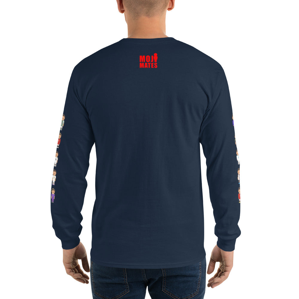 Ronaldo down the sleeves Men’s Long Sleeve Shirt