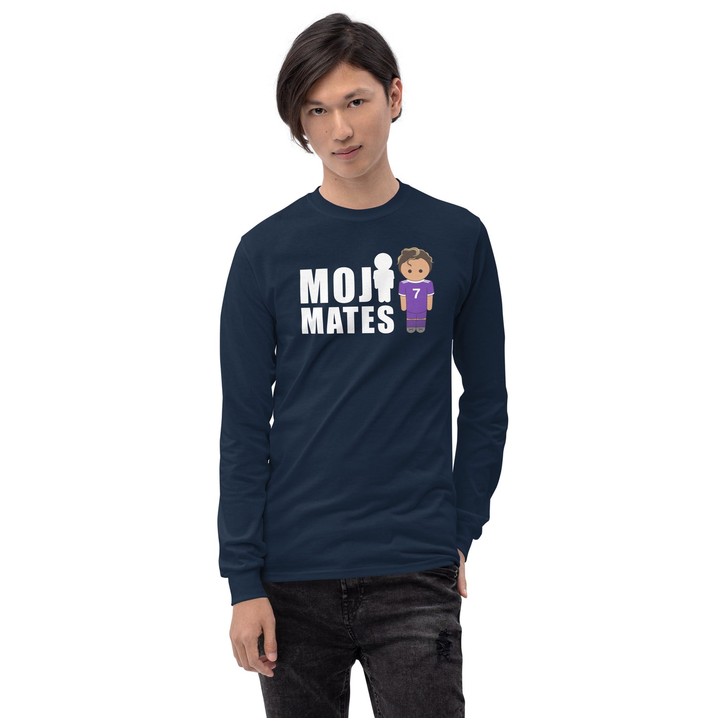 Moji Mates Ronaldo Solo Men’s Long Sleeve Shirt
