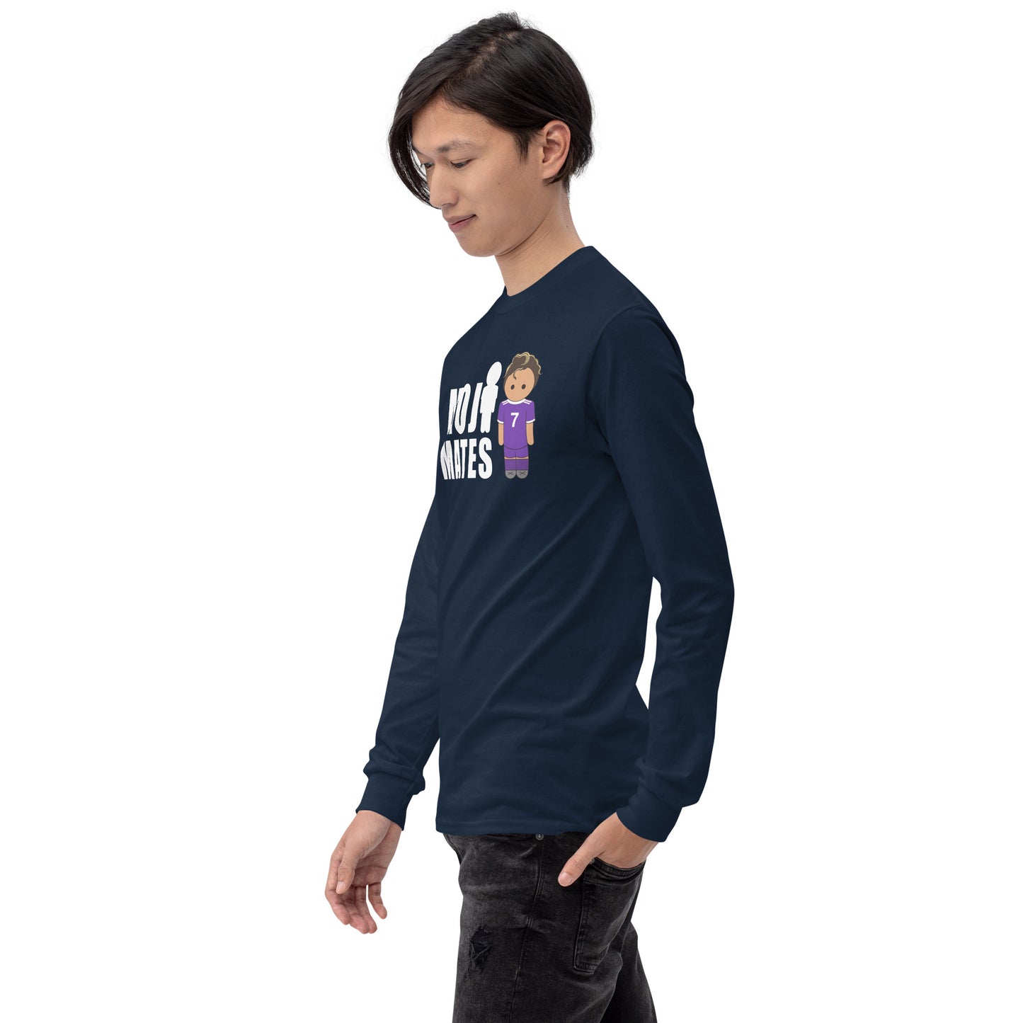 Moji Mates Ronaldo Solo Men’s Long Sleeve Shirt