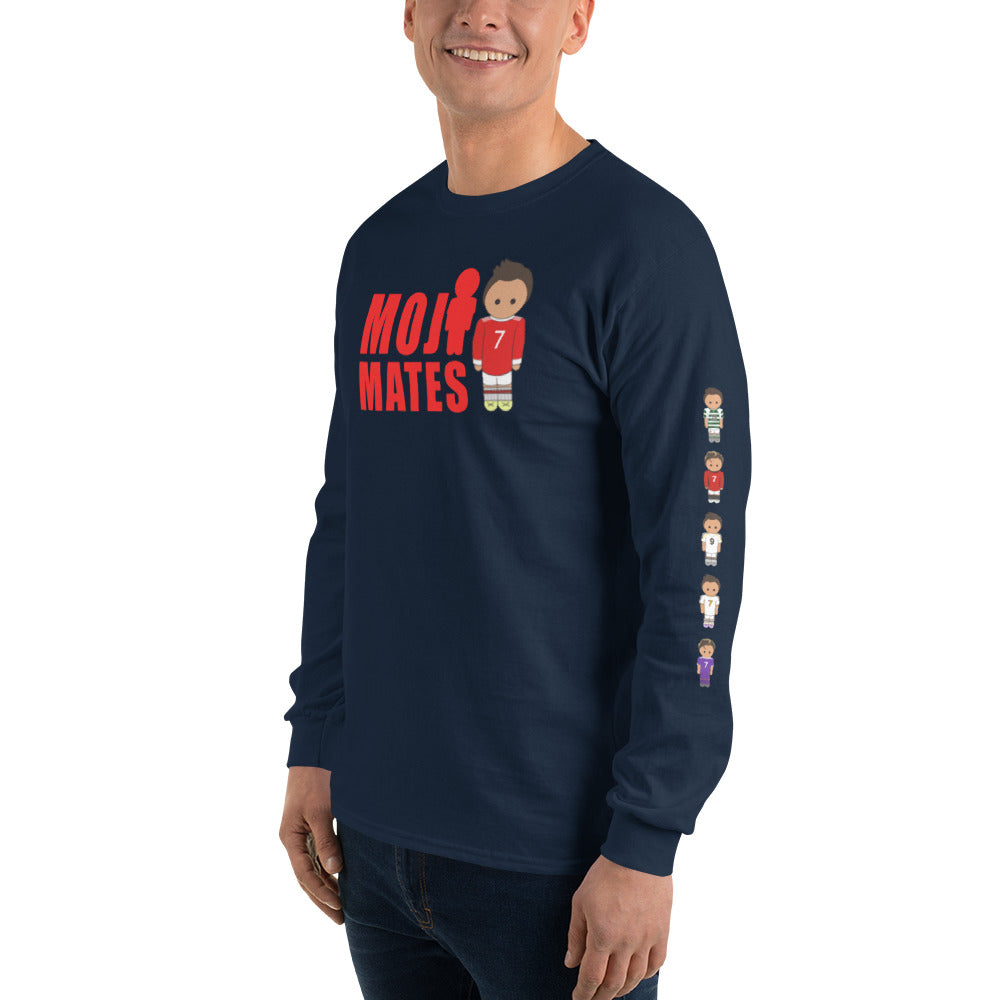 Ronaldo down the sleeves Men’s Long Sleeve Shirt