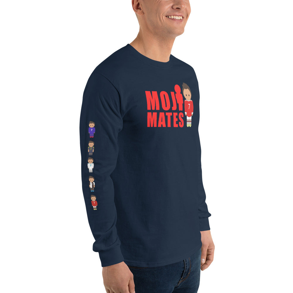 Ronaldo down the sleeves Men’s Long Sleeve Shirt