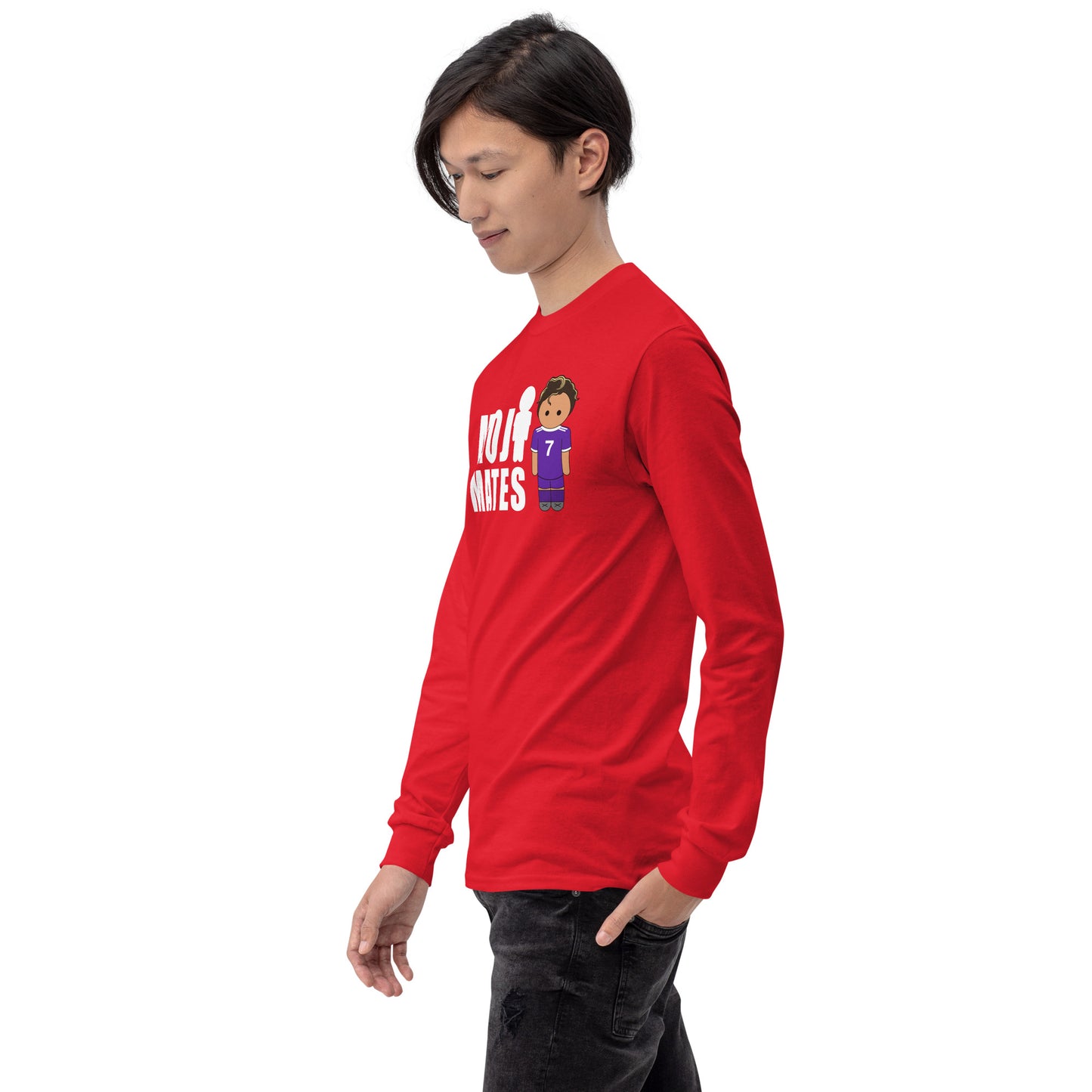 Moji Mates Ronaldo Solo Men’s Long Sleeve Shirt