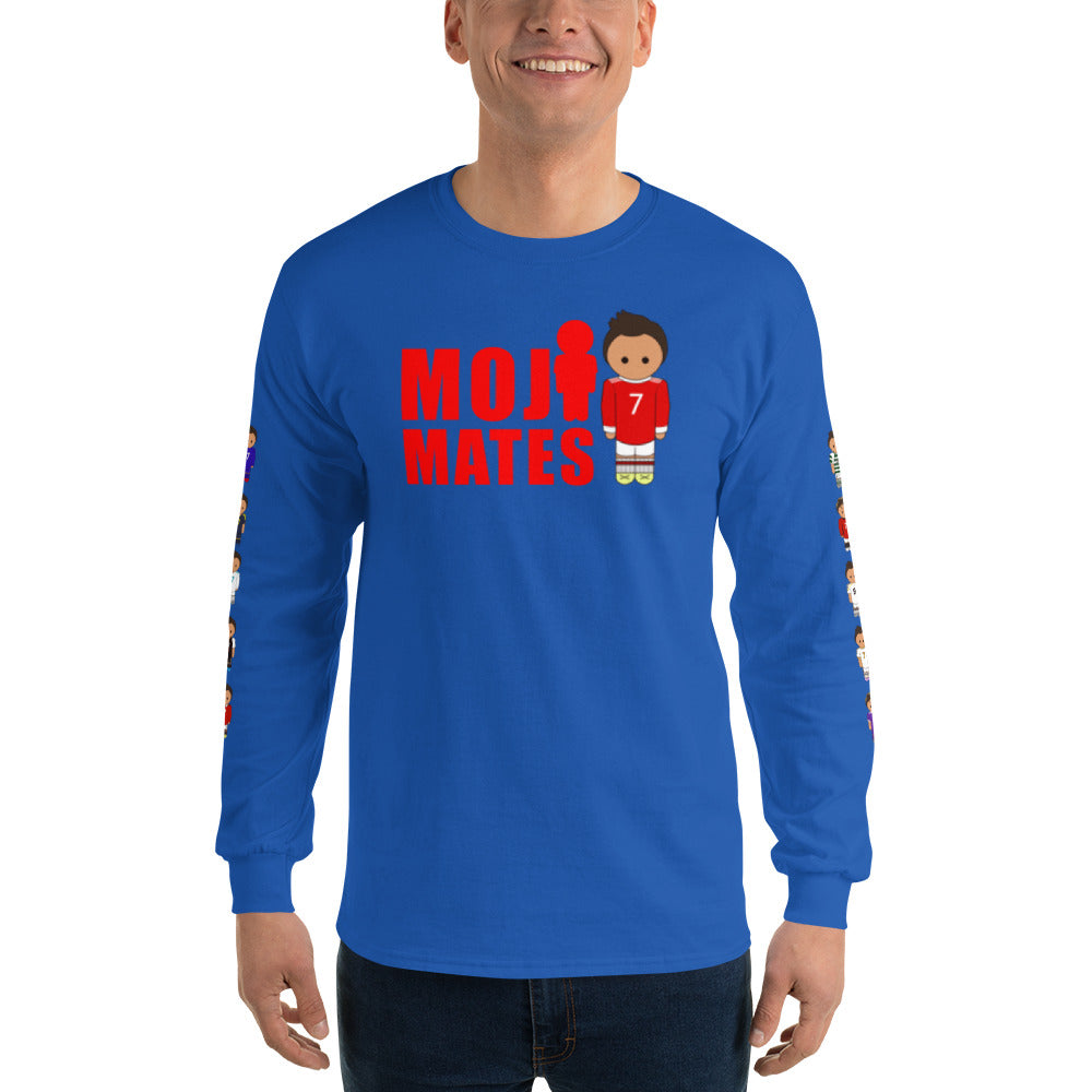 Ronaldo down the sleeves Men’s Long Sleeve Shirt