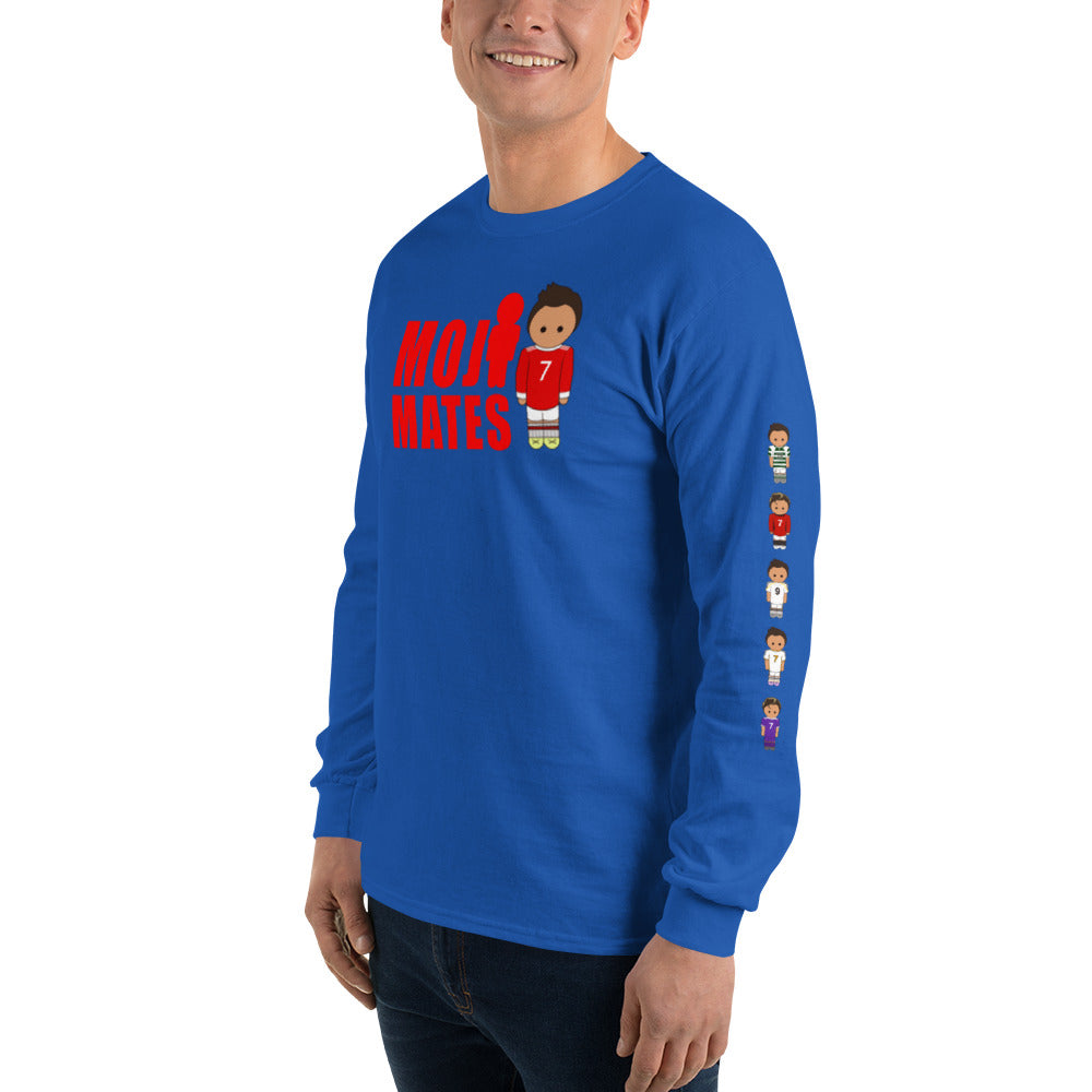 Ronaldo down the sleeves Men’s Long Sleeve Shirt