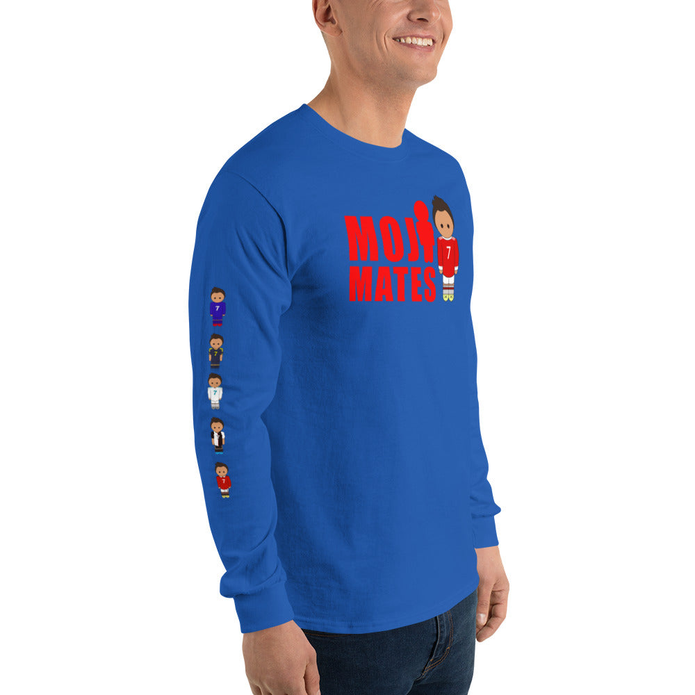 Ronaldo down the sleeves Men’s Long Sleeve Shirt