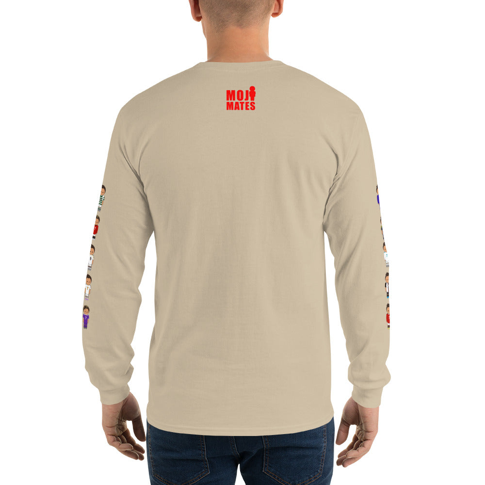 Ronaldo down the sleeves Men’s Long Sleeve Shirt
