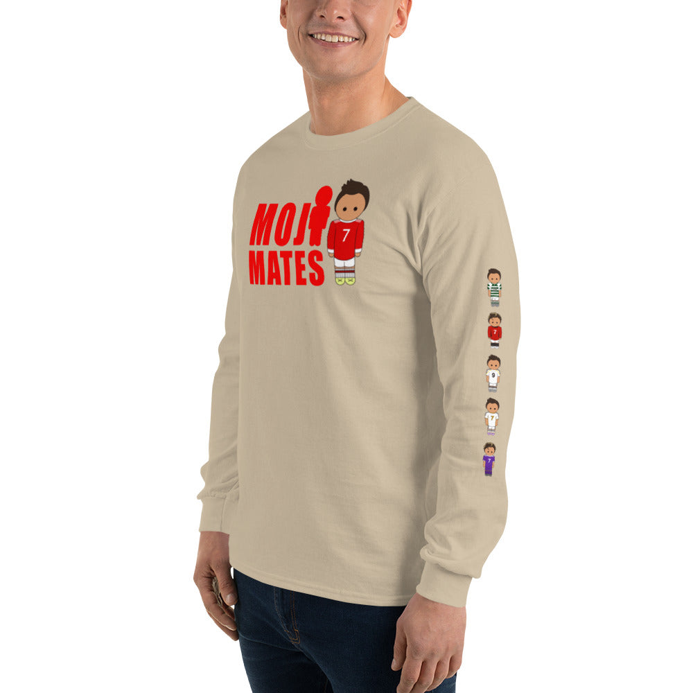 Ronaldo down the sleeves Men’s Long Sleeve Shirt