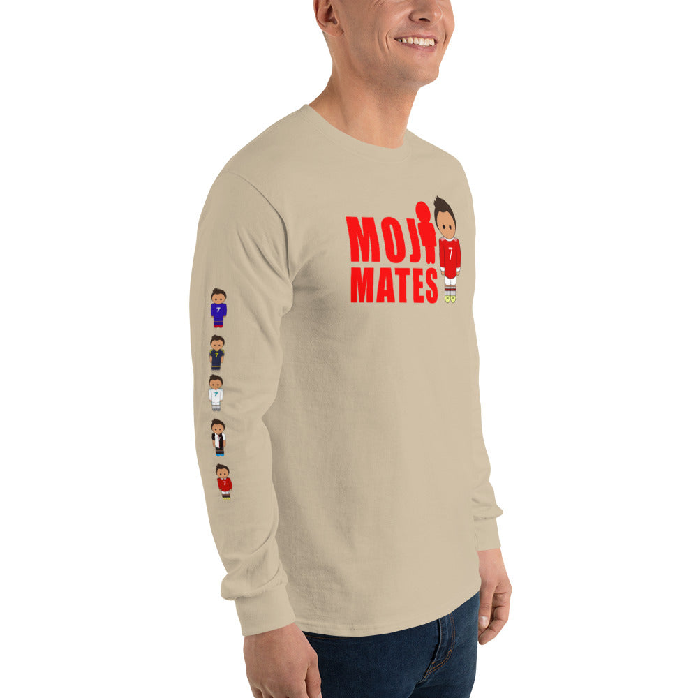 Ronaldo down the sleeves Men’s Long Sleeve Shirt