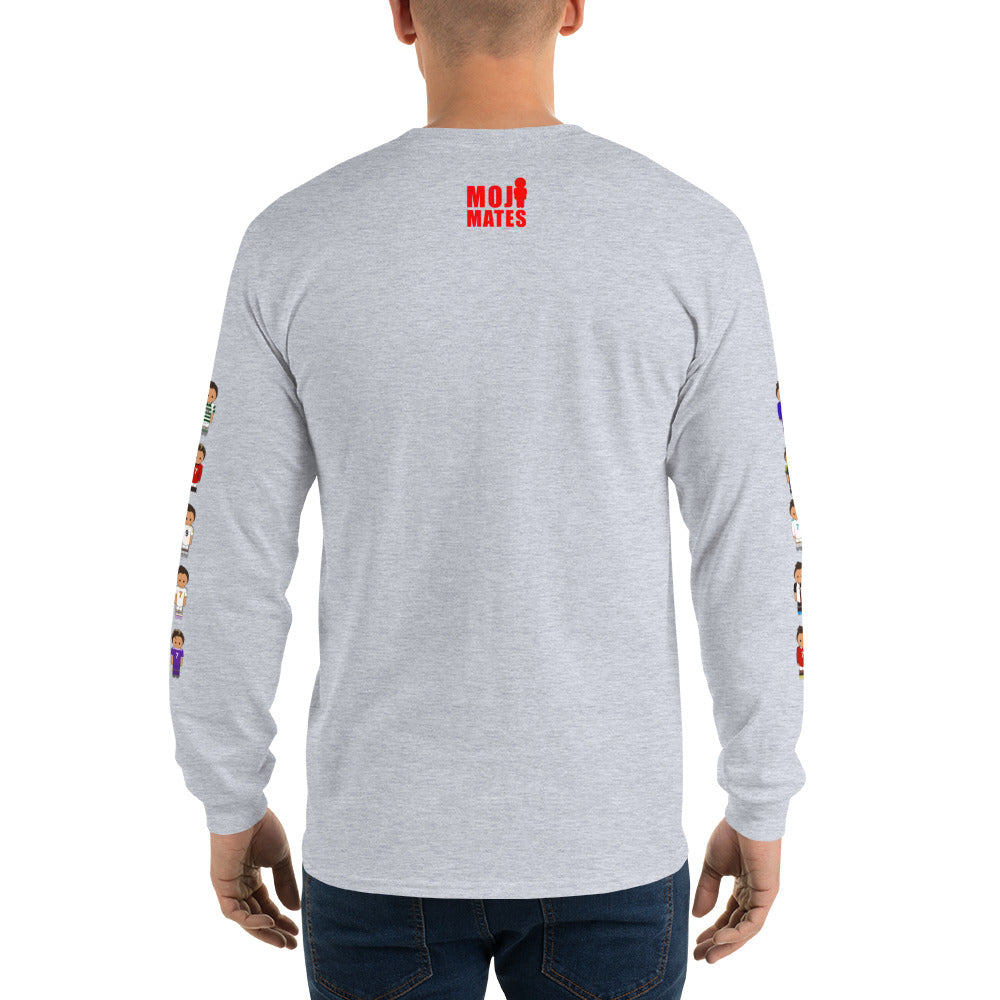 Ronaldo down the sleeves Men’s Long Sleeve Shirt