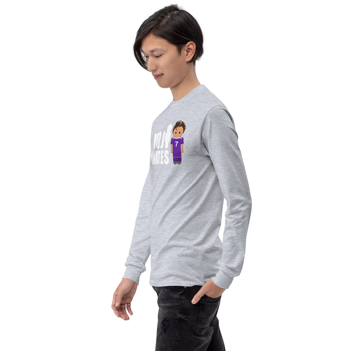 Moji Mates Ronaldo Solo Men’s Long Sleeve Shirt