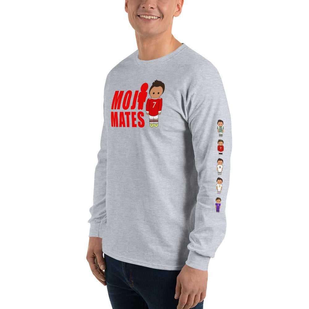 Ronaldo down the sleeves Men’s Long Sleeve Shirt