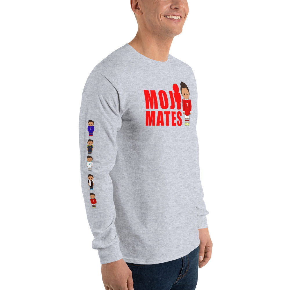 Ronaldo down the sleeves Men’s Long Sleeve Shirt