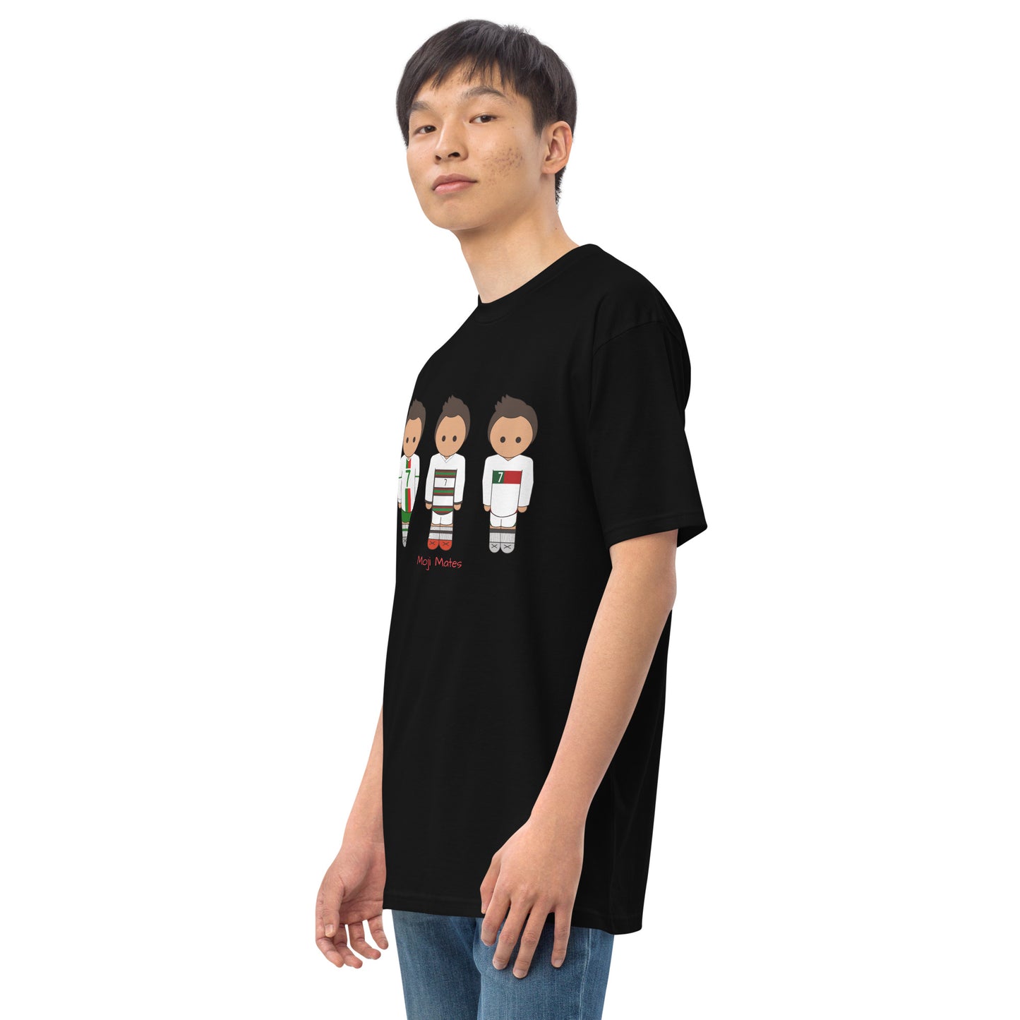 Ronaldo Portugal Away Kit Men’s premium heavyweight tee