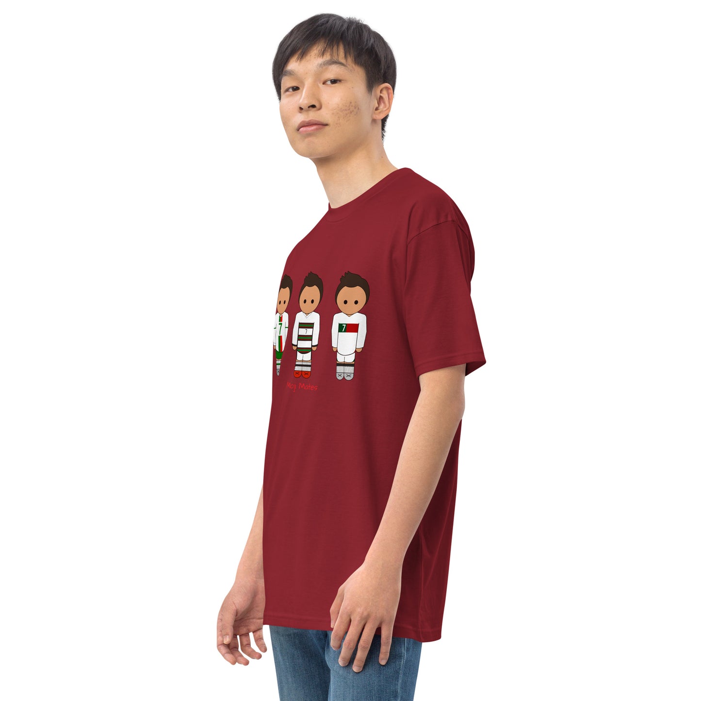 Ronaldo Portugal Away Kit Men’s premium heavyweight tee