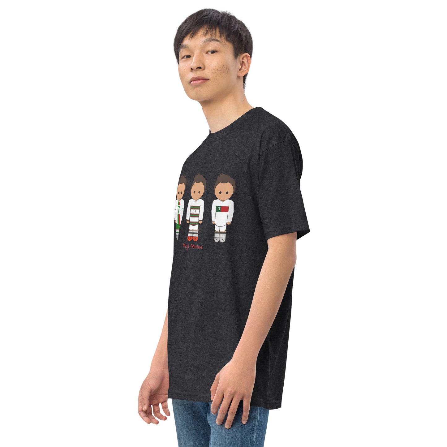Ronaldo Portugal Away Kit Men’s premium heavyweight tee