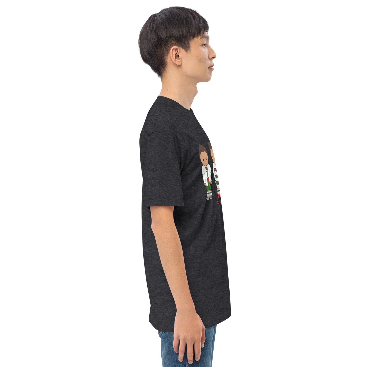 Ronaldo Portugal Away Kit Men’s premium heavyweight tee