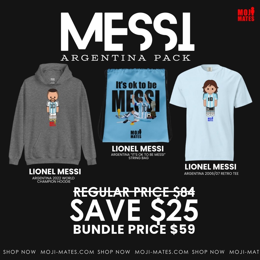 Messi Argentina Bundle
