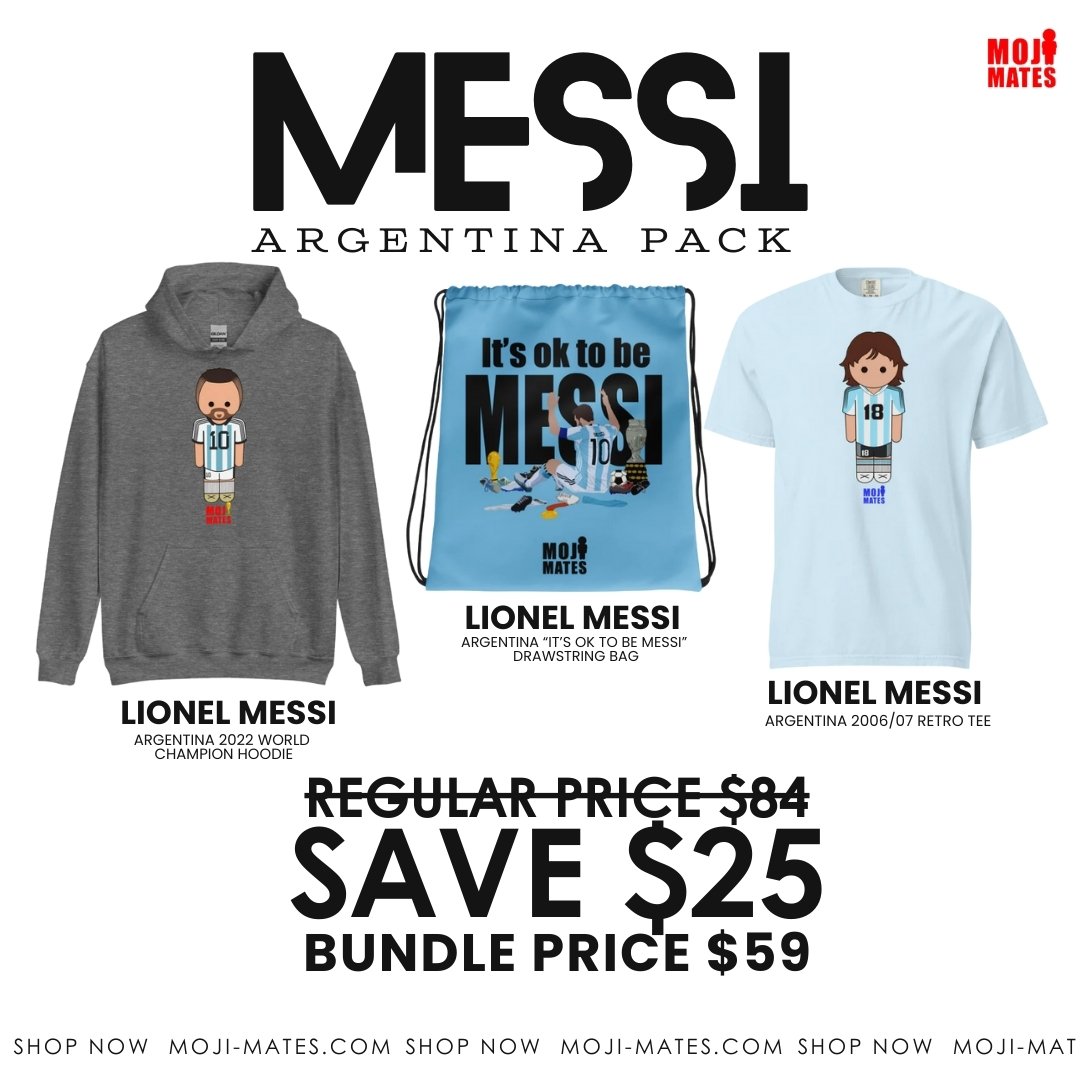Messi Argentina Bundle